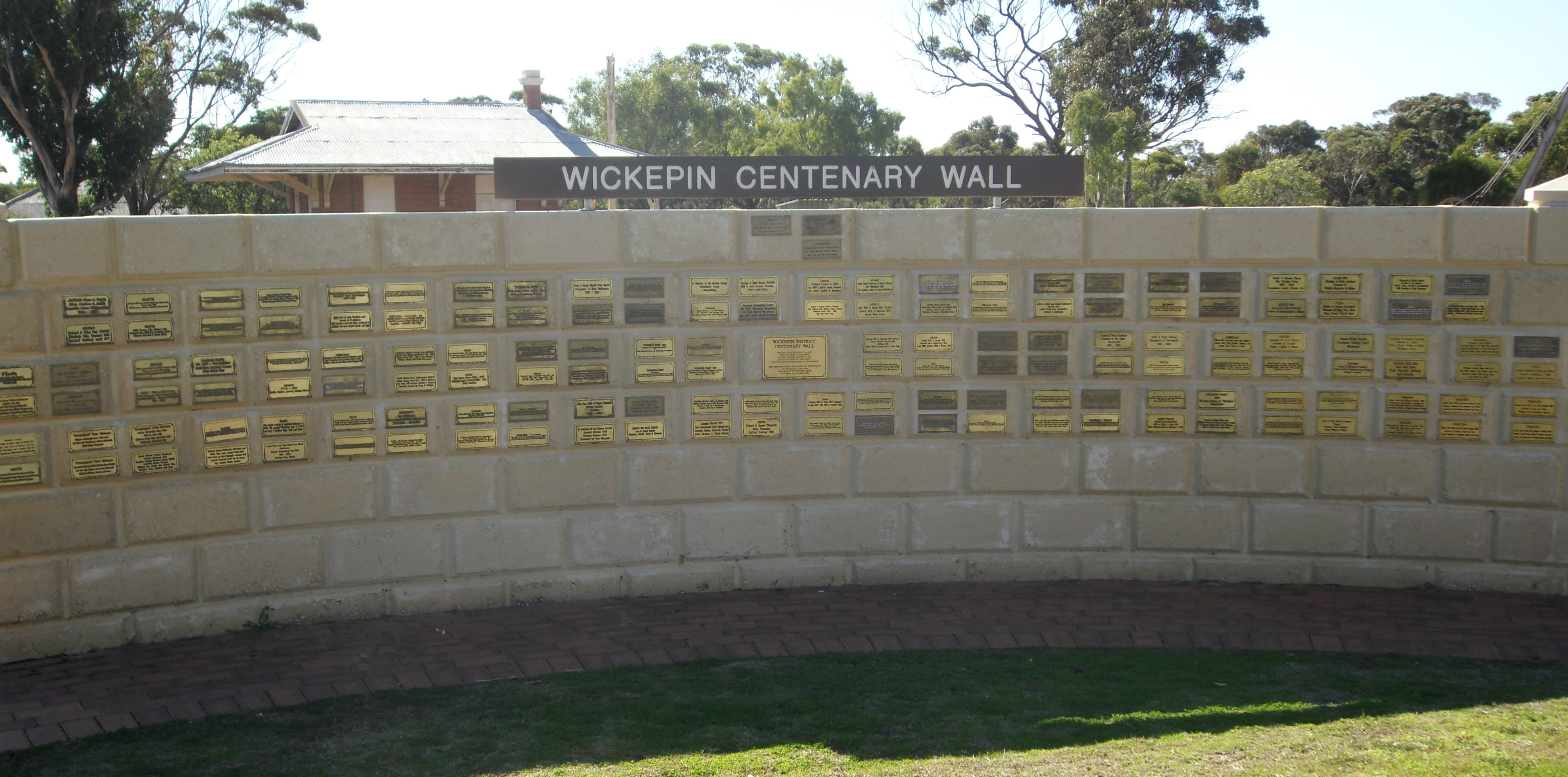 Wickepin Centenary Wall