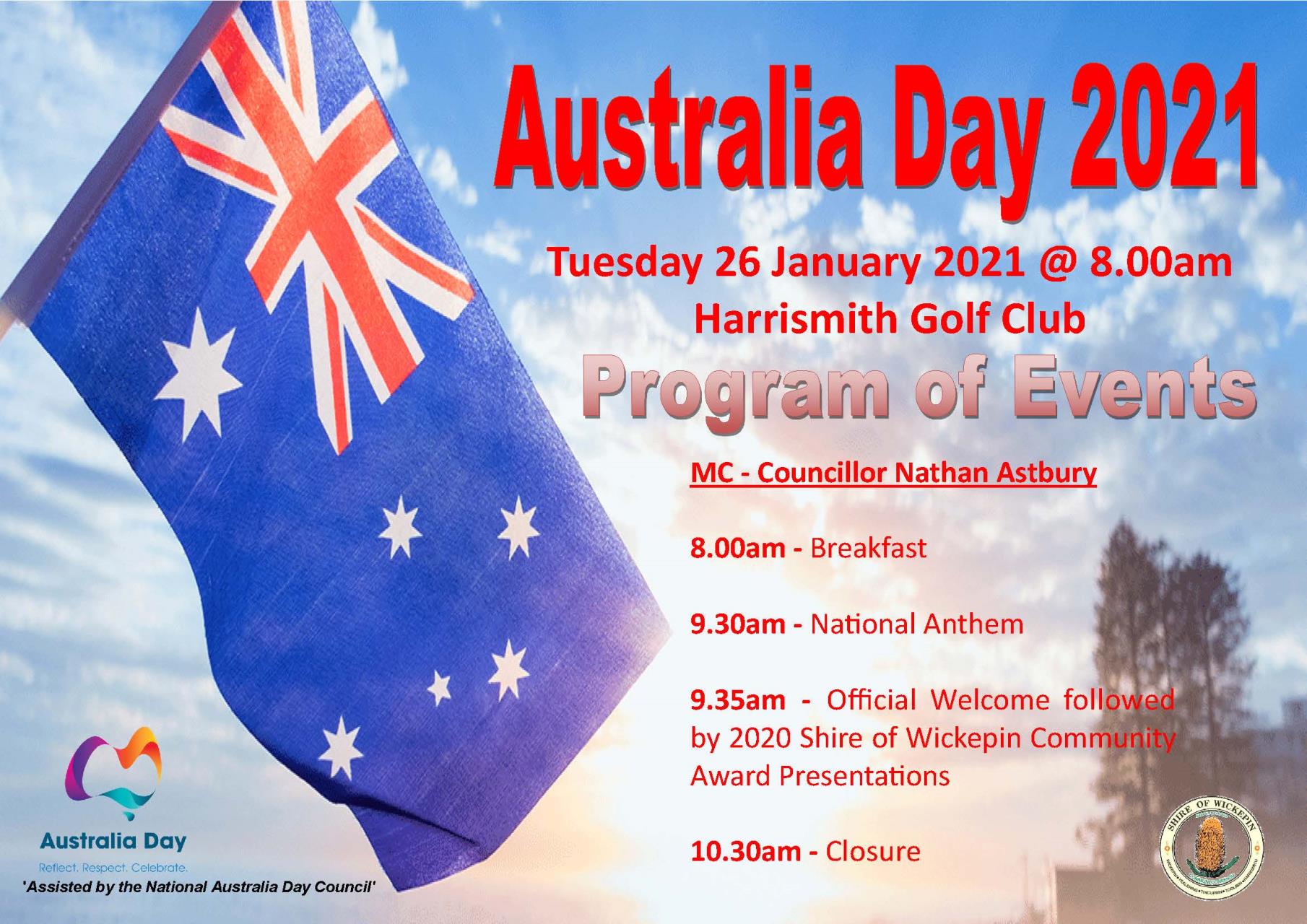 2021 AUSTRALIA DAY BREAKFAST & COMMUNITY AWARDS