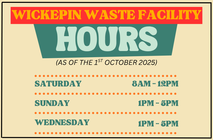 Wickepin Waste Facility Open Hours