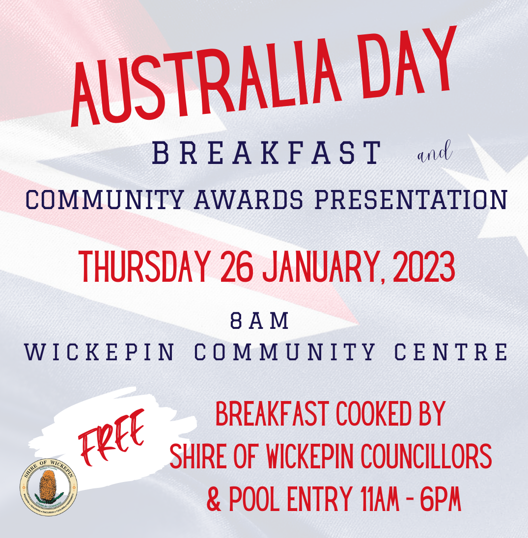 2023 Australia Day Breakfast & Community Awards