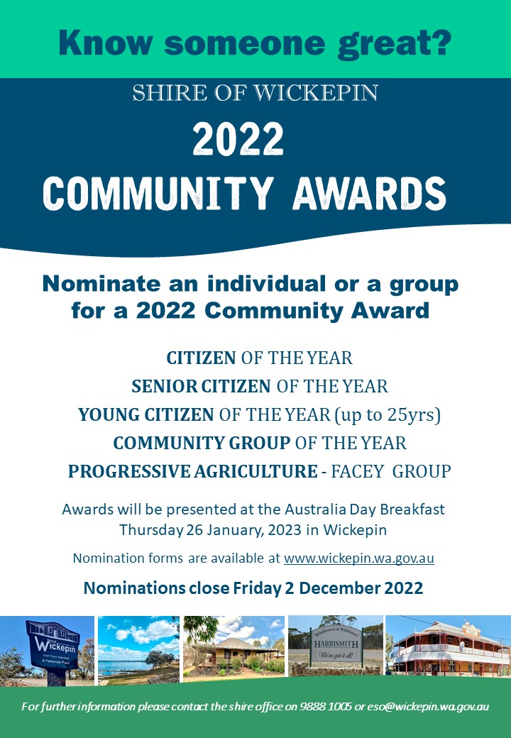 2022 COMMUNITY AWARDS